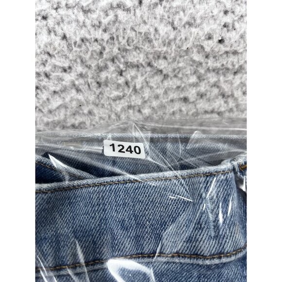 Abercrombie & fitch Jeans Womens 25/0s Medium Wash 90s Straight Ultra Hi-Rise - Picture 11 of 11